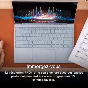 Portable DELL XPS 13 model 9320 Intel Corei7(13 ème gen)-16 Go DDR5 RAM-1To SSD-ECRAN 13 Pouces-CLAVIER D'Origine France-FreeDos + Licence Windows 11 Pro