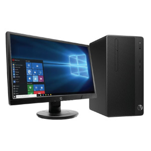 BUREAU HP 290 G4 Intel Core i5-10 ème Gen-4 Go Ram-1 To HDD-Lecteur DVD-Windows 10 Pro- Ecran 22" HDMI VGA FULL HD