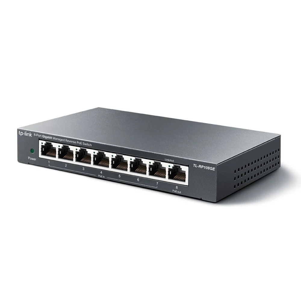 SWITCH GOLDEN GIGABIT POE 8 PORTS POE thumbnail 2