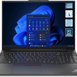 Portable LENOVO THINKPAD E16 Intel Core i7-13 ème Gen-16 Go DDR4 RAM-512 Go SSD-2 Go graphics-ECRAN 16 pouces-Windows 11 Pro