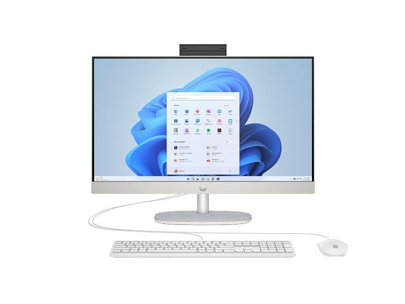 All in One Hp 24 CR0342 NH Core i5 13ém Gen-8 Go DDR4 RAM-512 Go SSD-ECRAN 24Pouces Tactile-Freedos + Licence Windows 11 Pro