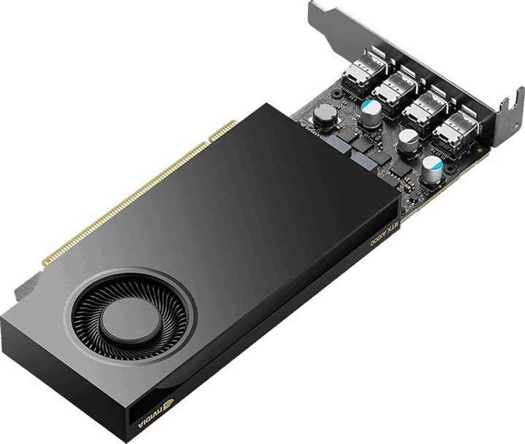 CARTE GRAPHIQUE PNY PCI EXPRESS CARD NVIDIA RTX A1000 GDDR6 8 Go (VCNRTXA100-SB) thumbnail 4