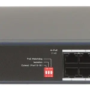 SWITCH HIKVISION 16 PORTS POE