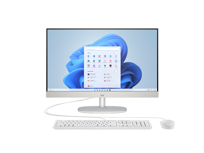 ALL IN ONE HP 24 CR0255 Intel Core i7-13ème Gen-16 Go DDR4 RAM-512 Go SSD-ECRAN 24 Pouces Tactile-FreeDOS+Licence Windows 11 Pro