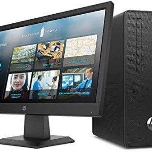 BUREAU HP 290-G4 intel Core i3-10ème Gen-4 Go Ram-1 To HDD-Windows 10 Pro- Ecran 22 "-HDMI VGA FULL HD