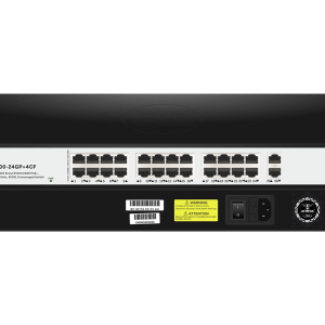 SWITCH COMMANDO SCOUT E1000 24GE GIGABYTE 2GE+2SFP