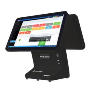 CAISSE ENREGISTREUSE POS PREMAX SINGLE   ECRAN I3/4GB/256/TACTILE  PM-POS15S  COULEUR NOIR