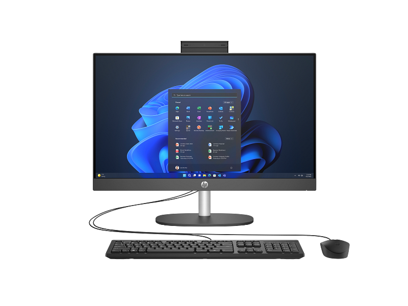 ALL IN ONE HP 24 PROONE 240 G10 Intel Core Ultra 7 155U-16 Go DDR5 RAM-512 Go SSD-ECRAN 24 Pouces-Windows 11 Pro