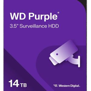 DISQUE DUR HDD NVR INTERNE WESTERN DIGITAL 14To WD PURPLE SECURITE
