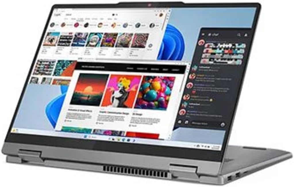 Portable Lenovo ideapad5 14 x360 14IRH9 Intel Core i5-13ème Gen-8 Go DDR5 RAM-512 Go SSD-ECRAN 14 Pouces Tactile-FreeDOS+Licence Windows 11 Pro thumbnail 4