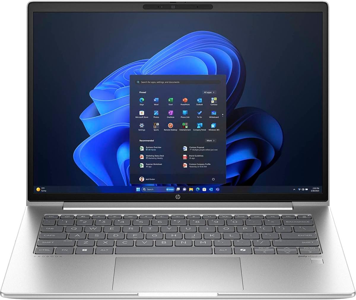 Portable HP PROBOOK 440-G10 Intel Core i5-13ème Gen-16 Go DDR4 RAM-512 Go SSD-ECRAN 14 Pouces-Clavier Français d'origine-FreeDOS+Licence Windows 11 Pro