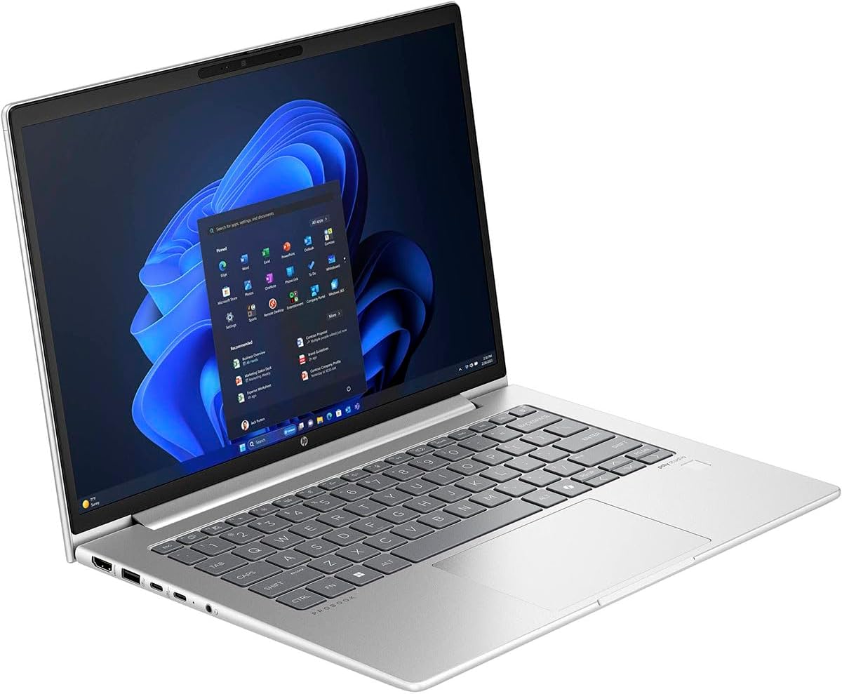 Portable HP PROBOOK 440-G11 Intel Core ULTRA7-12ème gen-16 Go DDR5 RAM-512 Go SSD-ECRAN 14 Pouces-FreeDOS+Licence Windows 11 Pro thumbnail 2