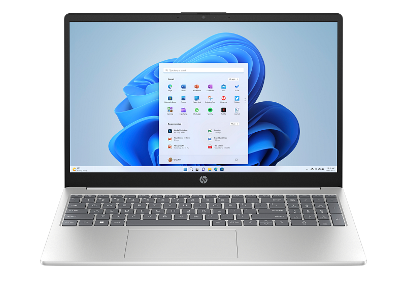 Portable Hp 15 FD 0460 Intel Core i3 12ème Gen-4 Go DDR4 RAM-256 Go SSD-ECRAN 15 Pouces-FreeDOS+Licence Windows 11 Pro