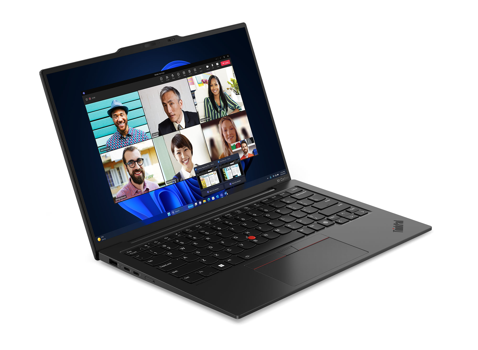 Portable LENOVO THINKPAD CARBON X1 GEN 12 Intel Core ULTRA 7-155U-16 Go LPDDR5 RAM- 2 To SSD-ECRAN 14 Pouces Tactile-Windows 11 Pro Préinstallé thumbnail 3