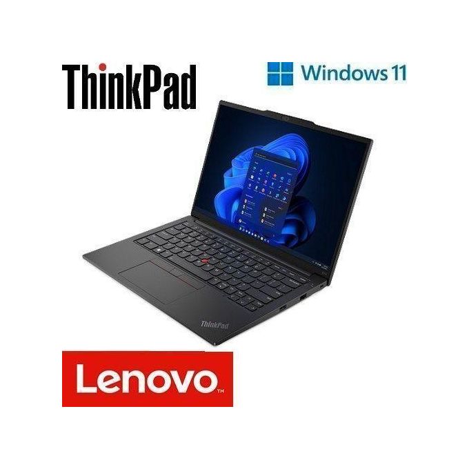 Portable LENOVO THINKPAD E16 Intel Core ULTRA 7-255H-16 Go DDR5 RAM-512 Go SSD-ECRAN 16 Pouces-2 Go Graphics-FreeDOS+Licence Windows 11 Pro thumbnail 2