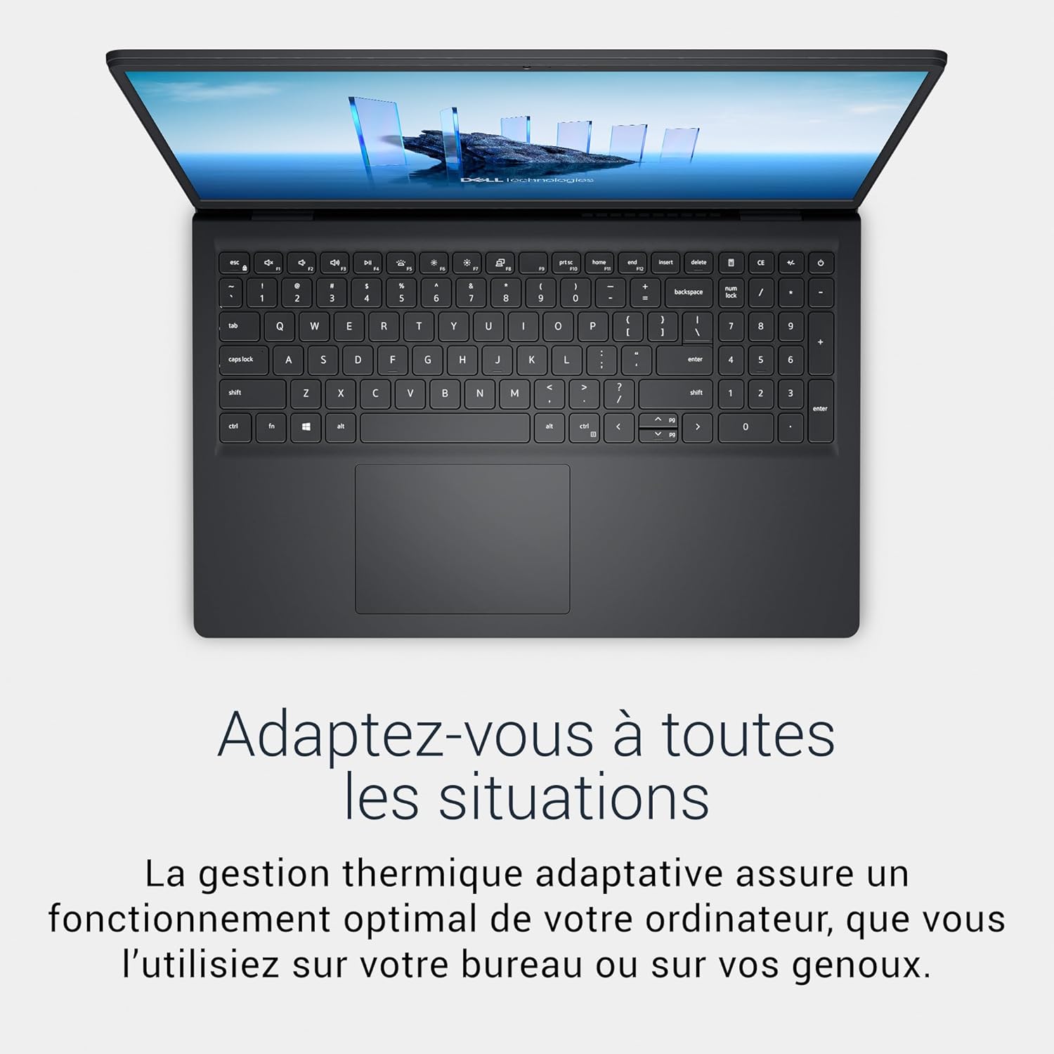 Portable Dell 15 DC15250 Intel Core i5-13ème Gen-8 Go DDR4 RAM-512 Go SSD-ECRAN 15 Pouces Tactile-FreeDOS+Licence Windows 11 Pro thumbnail 5