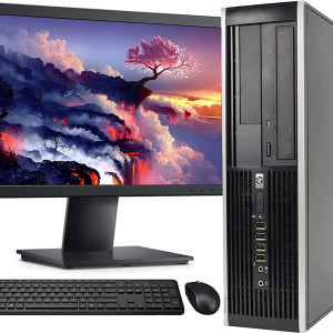BUREAU HP 6300 Intel Core i5-4ème Gen-4 Go Ram-1 To HDD-Windows 10 Pro-Ecran 22" HDMI VGA FULL HD
