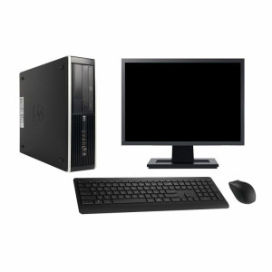 BUREAU HP 6300 Intel Core i7-10ème Gen-4 Go Ram-1 To HDD-Windows 10 Pro-Ecran 22" HDMI VGA FULL HD